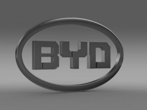 byt logo 3Dモデル