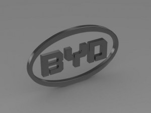byt logo 3Dモデル