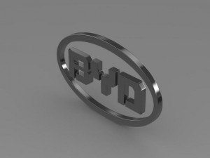 byt logo 3Dモデル