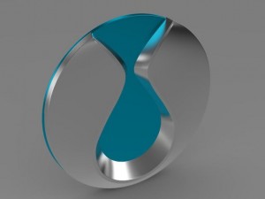 denza logo 3Dモデル