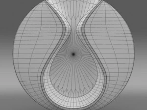 腾势标志 3D 模型