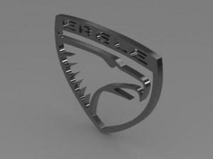 eagle logo 3D Model