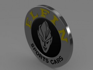 elfin logo Modelo 3D