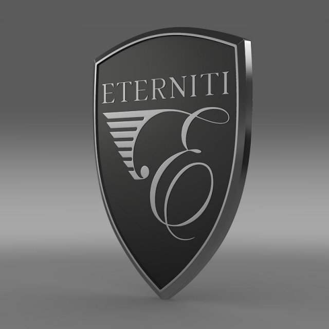 eternity logo Modelo 3D .c4d .max .obj .3ds .fbx .stl .blend 