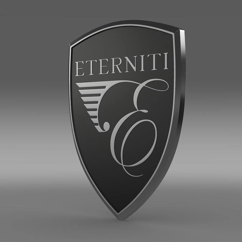 eternity logo 3D Model .c4d .max .obj .3ds .fbx .stl .blend 