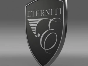 logotipo da eternidade Modelo 3D