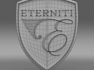 eternity logo Modelo 3D