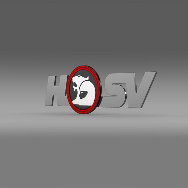 hsv logo 3D Модель .c4d .max .obj .3ds .fbx .stl .blend 