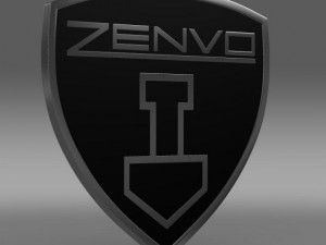 zenvo logo Modelo 3D