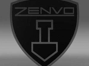 zenvo logo Modelo 3D