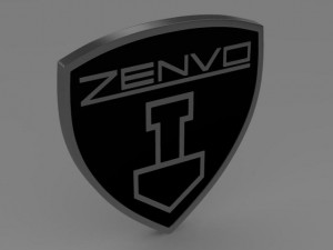 zenvo logo Modelo 3D