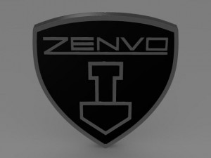 zenvo logo Modelo 3D