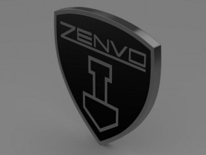 zenvo logo Modelo 3D