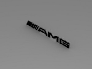 amg logo 3D 模型