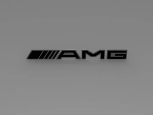 amg logo 3D Model
