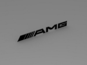 amg logo 3D 模型