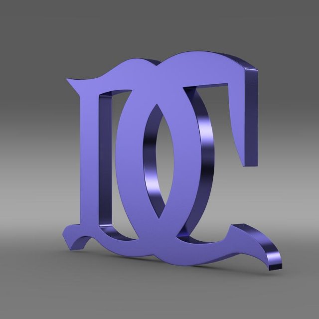 darracq logo 3D Model .c4d .max .obj .3ds .fbx .stl .blend 