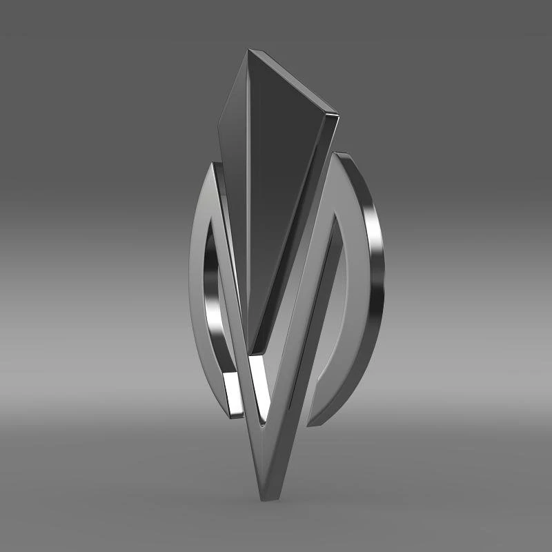 디모라 로고 3D 모델 .c4d .max .obj .3ds .fbx .stl .blend 