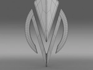 디모라 로고 3D 모델