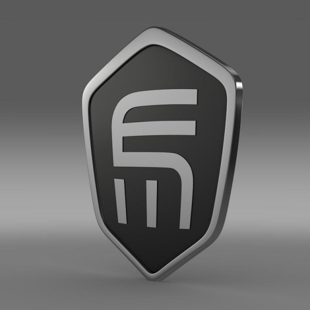 exagon logo Modello 3D .c4d .max .obj .3ds .fbx .stl .blend 