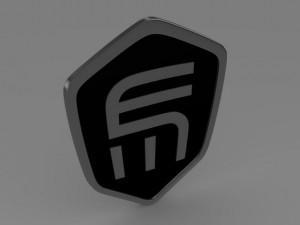exagon logo Modello 3D