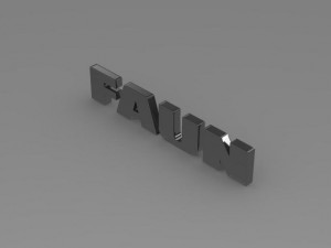 faun logo 3D Model