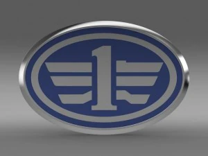 logotipo de faw Modelo 3D