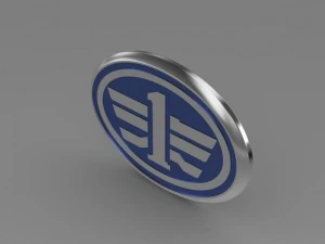 logotipo de faw Modelo 3D