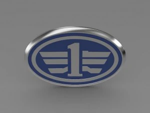 logotipo de faw Modelo 3D