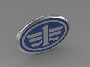 logotipo de faw Modelo 3D