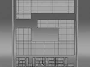 gurgel logo 3D Model