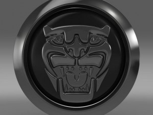 jaguar new logo Modelo 3D