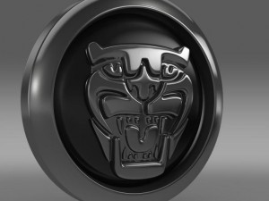 jaguar new logo Modelo 3D