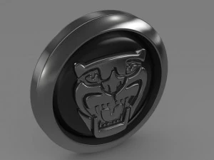 jaguar new logo 3D Model