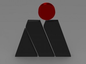 magna steyr logo 3D Model