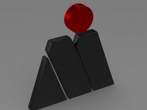 magna steyr logo 3D Model