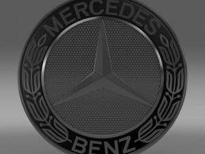 mercedesbenz logo 3D 模型