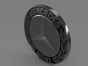 mercedesbenz logo 3D 模型