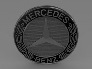 mercedesbenz logo 3D 模型