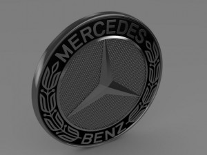 mercedesbenz logo 3D 模型