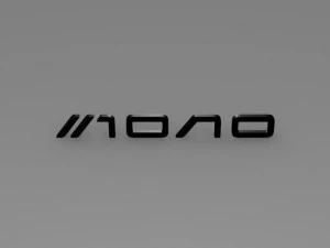 mono logo 3D Model