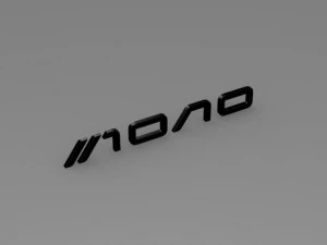 mono logo 3D Model
