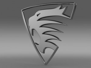 spirra logo 3Dモデル