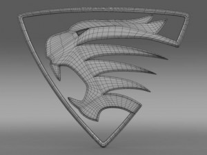 spirra logo 3D Modell