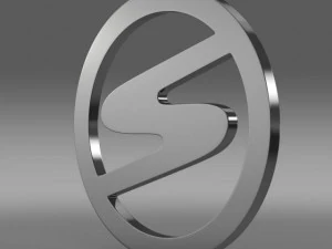 logo trabant Modello 3D