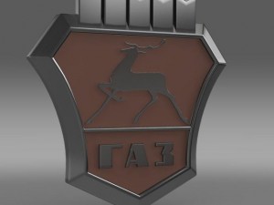 gaz new logo 3D Model