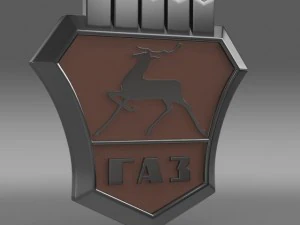 gaz new logo 3D Model