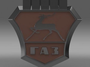 gaz new logo 3D Model