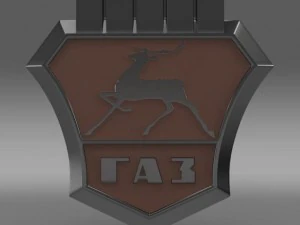 gaz new logo 3D Model
