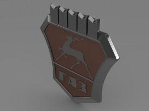 gaz new logo 3D Model